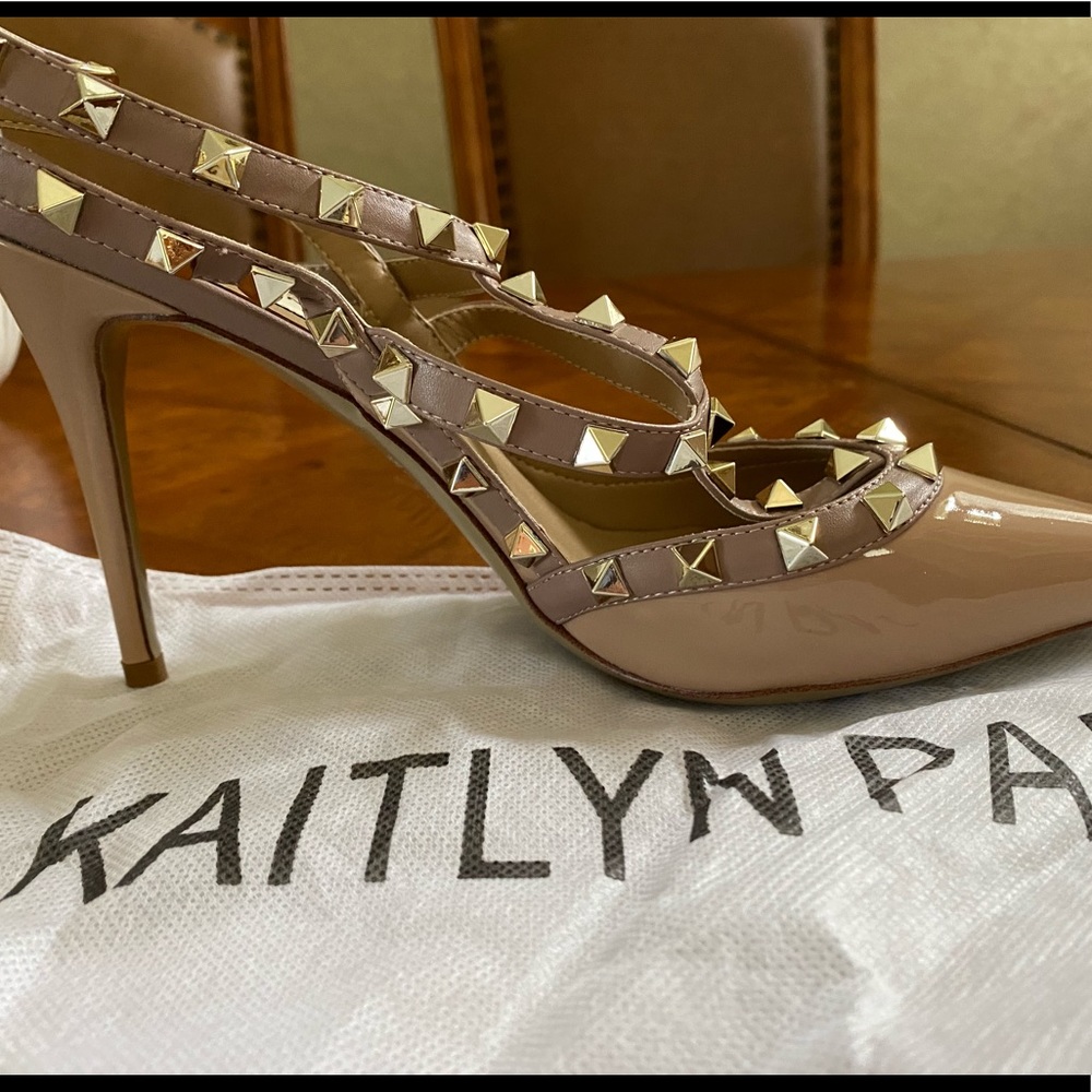 Kaitlyn Pan Rock Stud Slingback